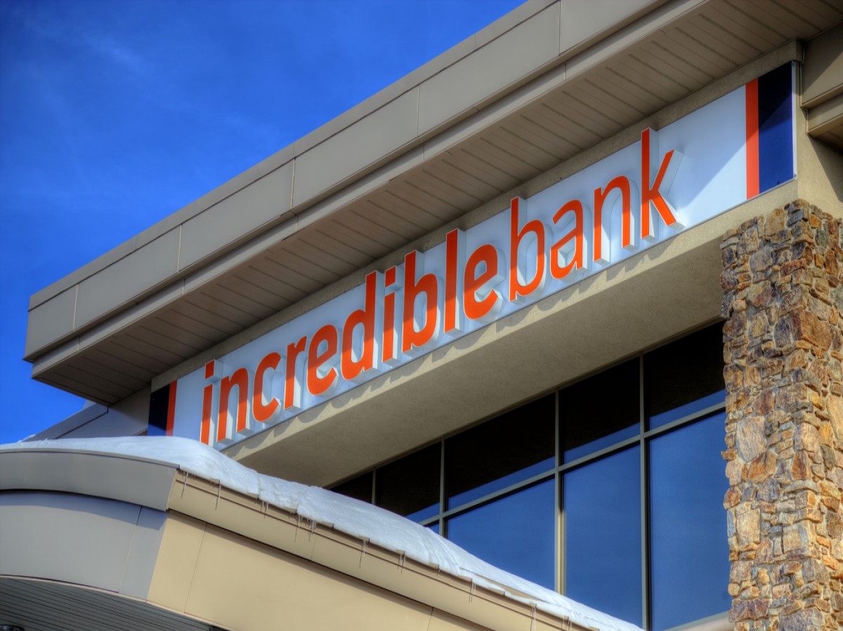 3D Letter Sign for Bank.