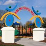 Custom playground sign.