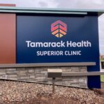 Beautiful health clinic signage